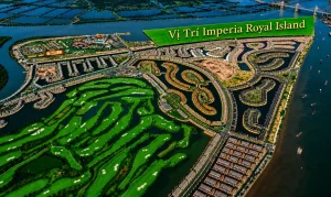 Vị trí Imperia Royal Island Vũ Yên Hải Phòng