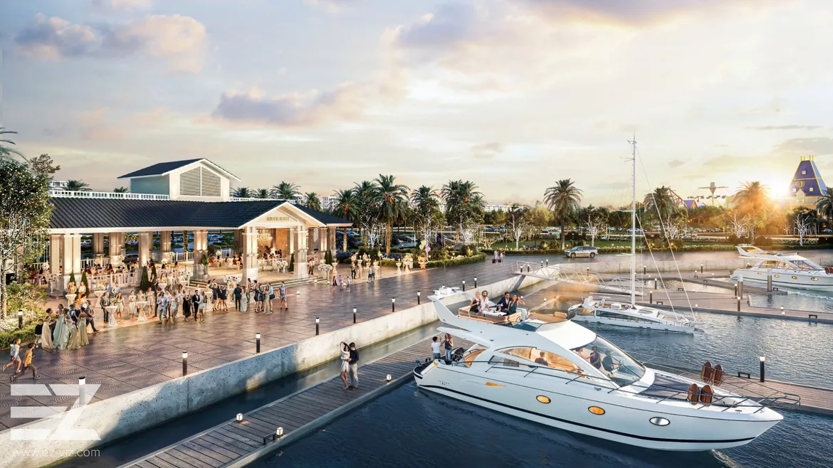Tiện ích ngoại khu Imperia Royal Island – Bến du thuyền cao cấp Vũ Yên
