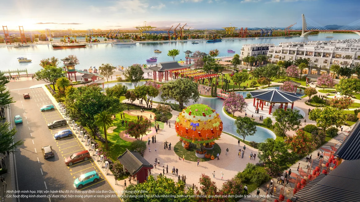 Tiện ích ngoại khu Imperia Royal Island – Công viên Hàn Quốc K-Park