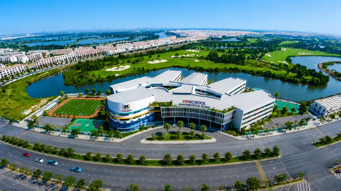 Tiện ích ngoại khu Imperia Royal Island – Trường học liên cấp Vinschool Vũ Yên