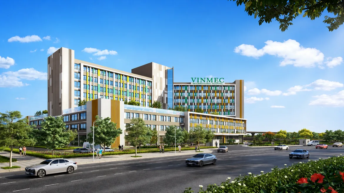 Tiện ích ngoại khu Imperia Royal Island – Chăm sóc sức khỏe Vinmec Vũ Yên